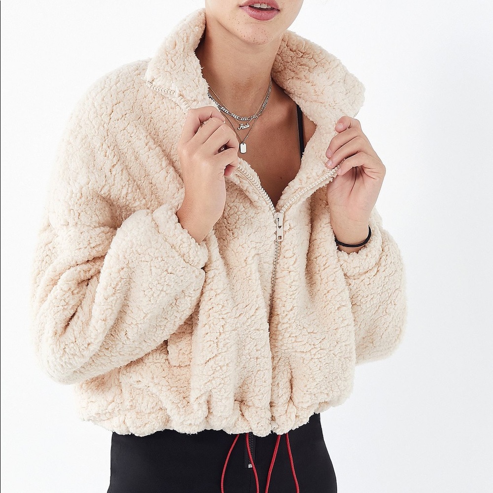 Urban Outfitters Soft Teddy Jacket